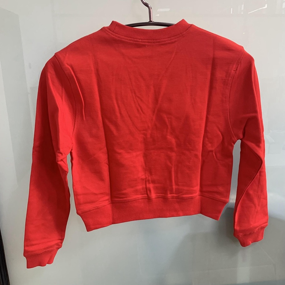 Celine Red Logo Crew Neck Sweater - Picture 2 of 5
